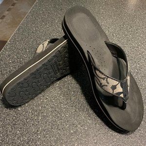 Coach Flip Flops